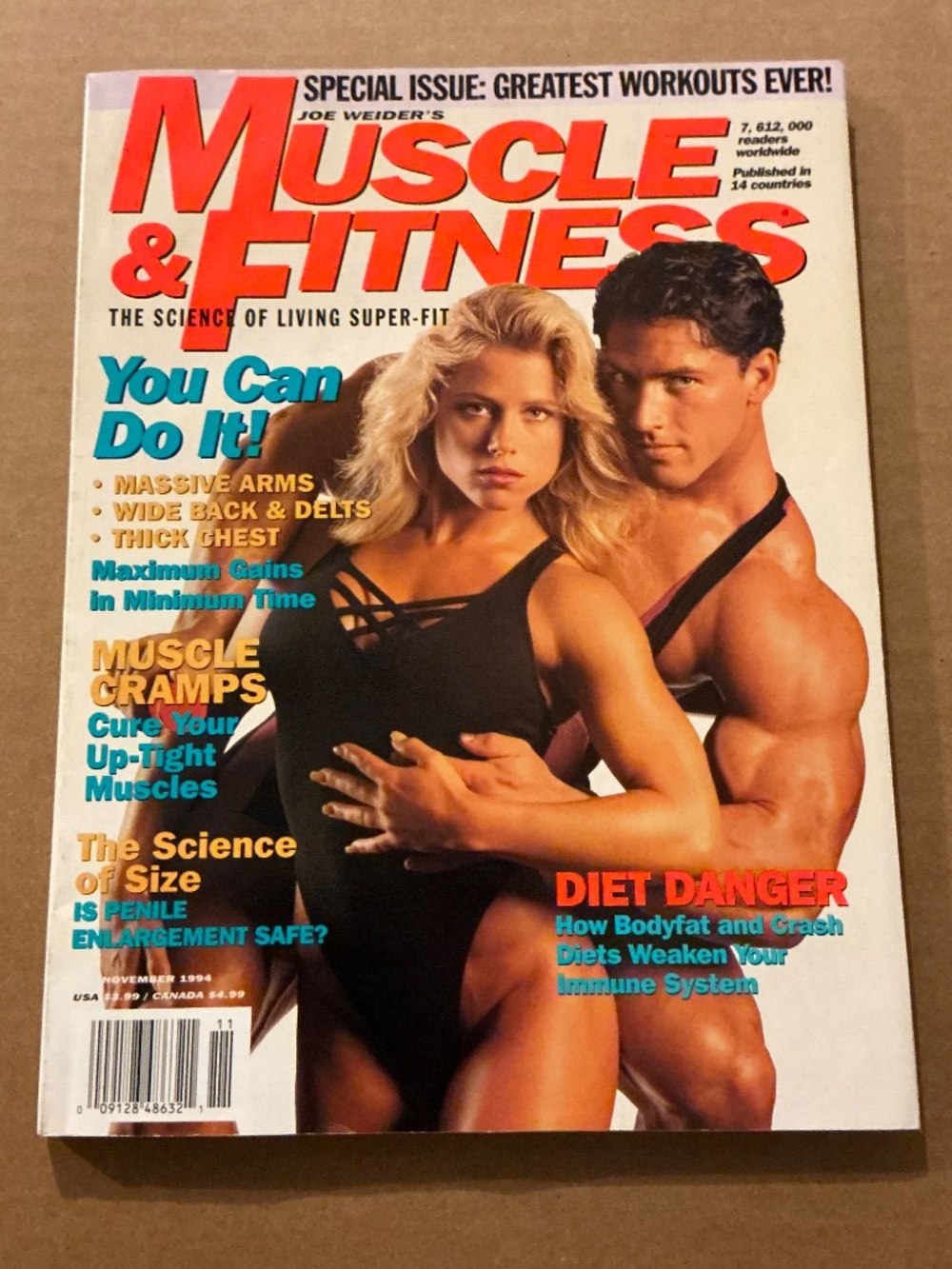Joe Weider’s Muscle & Fitness Magazine November 1994